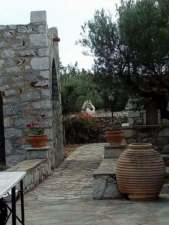 Charouda Stone Tower Xenonas Apartment Pyrgos Dirou Luaran gambar